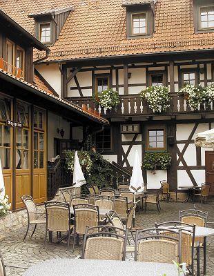 Hotel Goldener Hirsch Suhl Kültér fotó